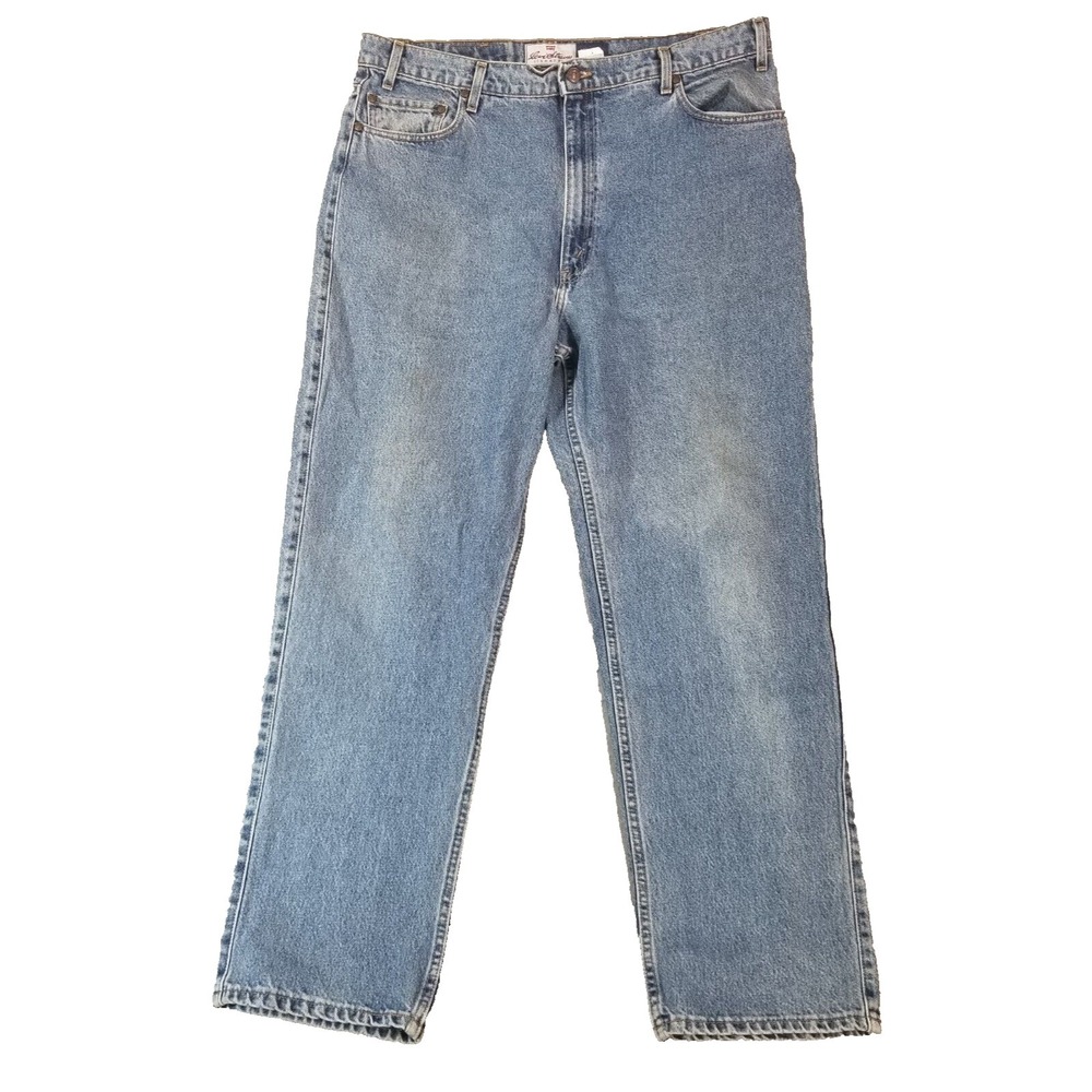 Levi's 540 jeans men's 40 x 32 relaxed fit straight blue denim pants vintage USA